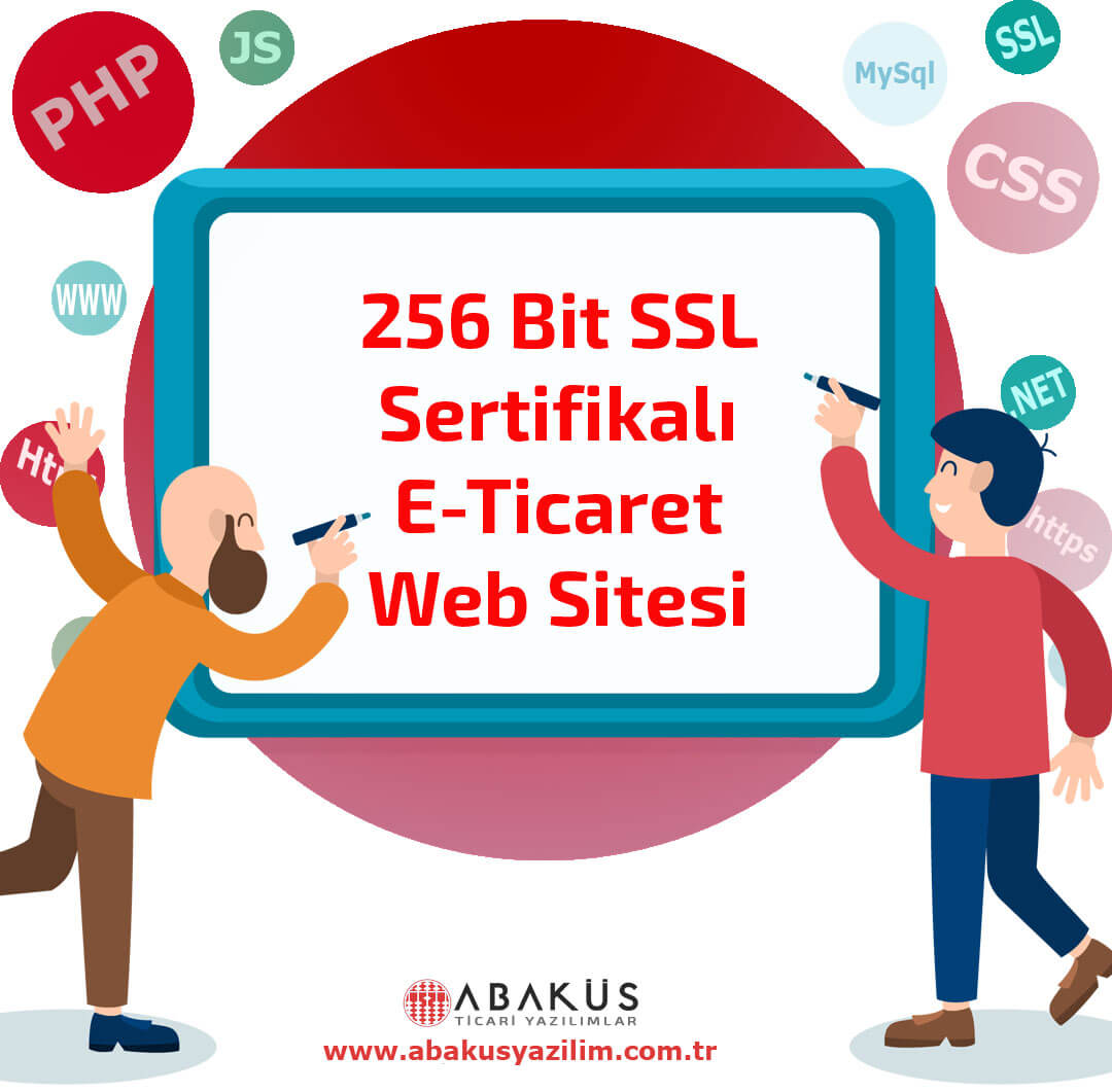 256 Bit SSL Sertifikalı E-Ticaret Web Sitesi