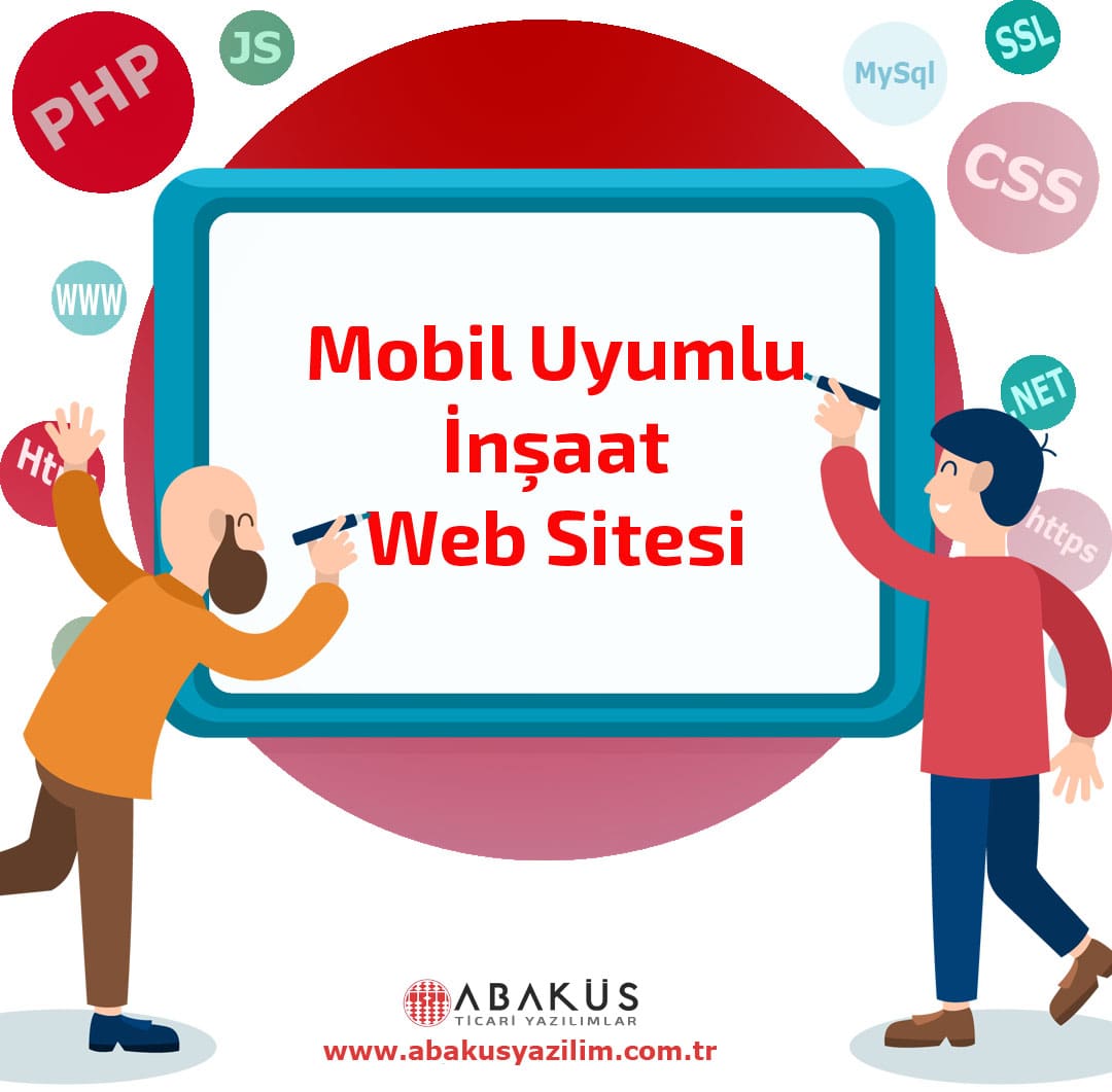 Mobil Uyumlu İnşaat  Web Sitesi