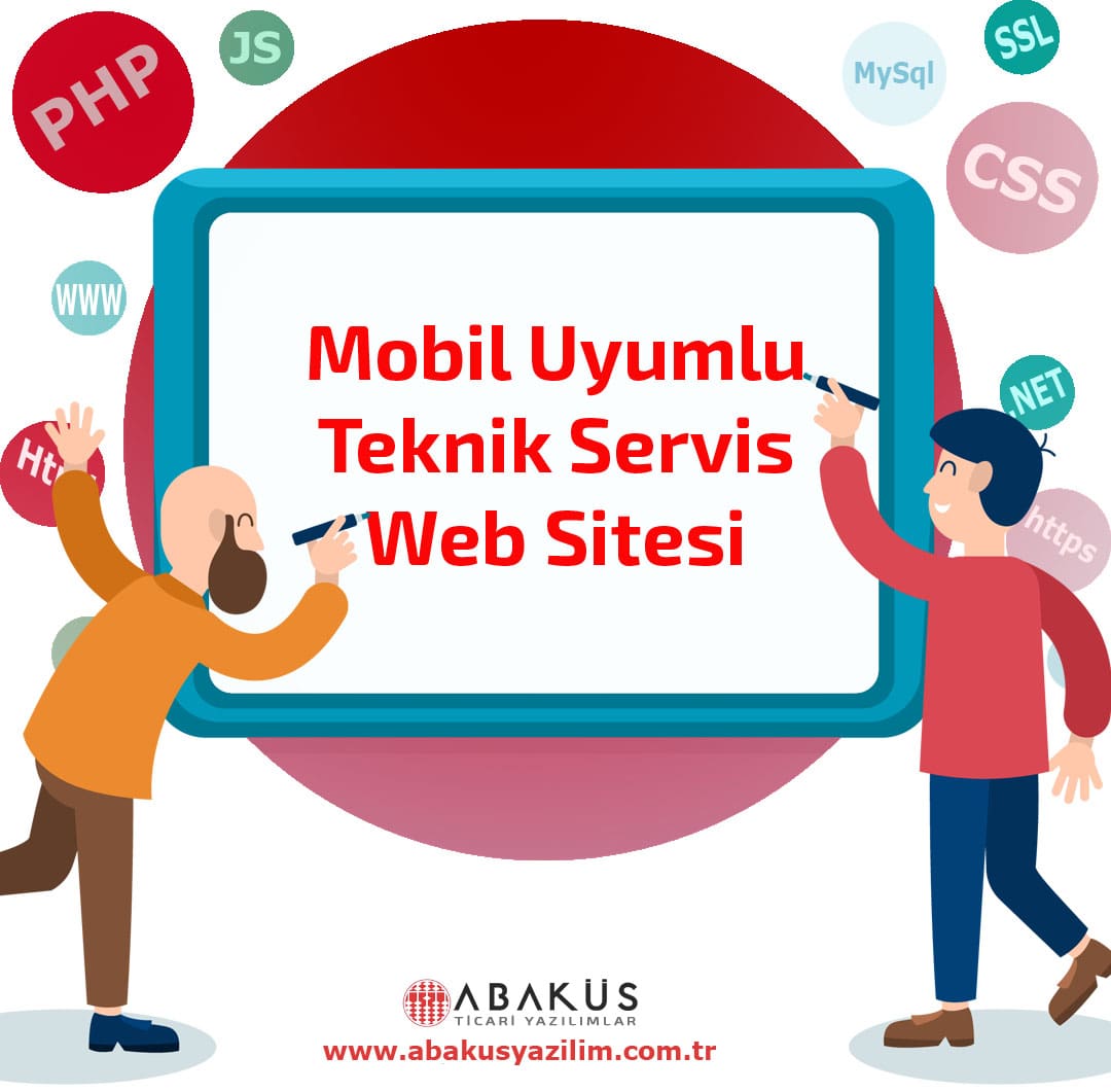 Mobil Uyumlu Teknik Servis Web Sitesi