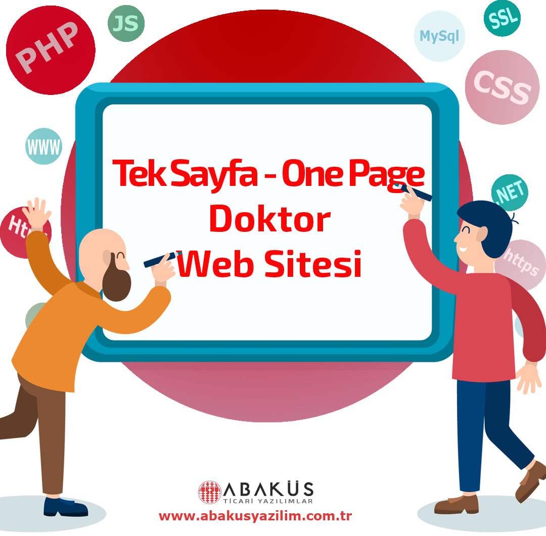 Tek Sayfa - One Page Doktor Web Sitesi